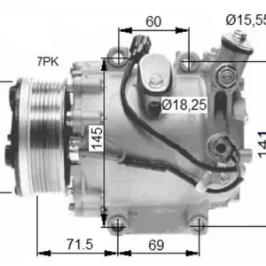 NRF Kompresor, klimatyzacja NRF 32491 Wysoka jakość