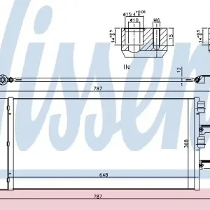 Ostatnia szansa NISSENS Skraplacz, klimatyzacja NISSENS 940509