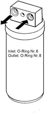 Tylko dziś NRF Osuszacz, klimatyzacja NRF 33076