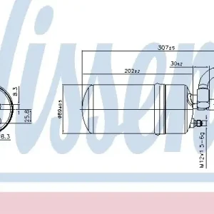 NISSENS Osuszacz, klimatyzacja NISSENS 95129 Tani
