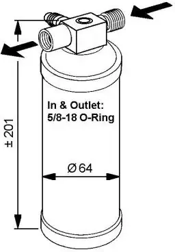 NRF Osuszacz, klimatyzacja NRF 33059 Nowość