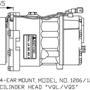 Wysoka jakość NRF Kompresor, klimatyzacja NRF 32064G