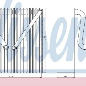 NISSENS Parownik, klimatyzacja NISSENS 92191 Szybka dostawa