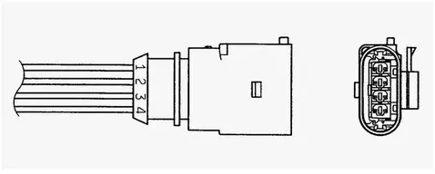 NGK Sonda lambda NGK 1350 Popularny