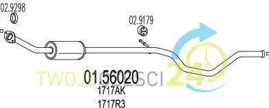 MTS Tłumik srodkowy 01.56020 Zwrot pieniędzy