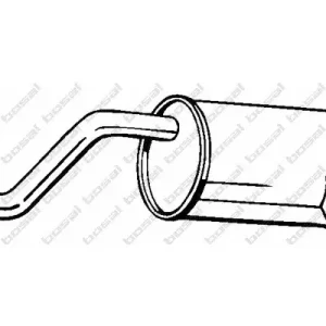 Zamów teraz BOSAL Tłumik końcowy 200-035