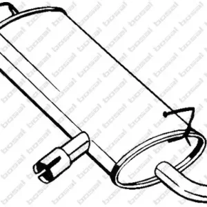 BOSAL Tłumik końcowy BOSAL 145-203 Oferta