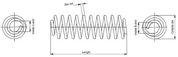 Monroe Sprężyna zawieszenia SP4105 SP4105 Oferta