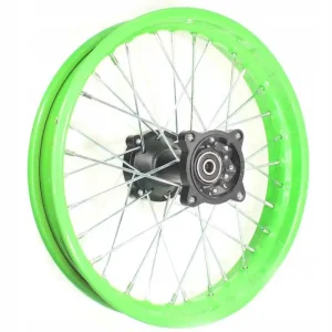 Darmowa dostawa FELGA KOŁO TYŁ NOWA 1,85/14'' CROSS 125 NEW GREEN HB KXD GERMANY MRF XTR