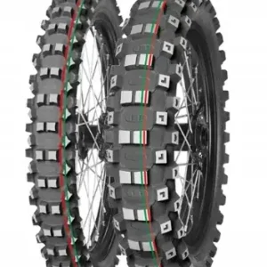 Darmowa dostawa MITAS OPONA 60/100-12 TERRA FORCE-MX MH 36M (CZERWONO-ZIELONY PASEK) TT PRZ