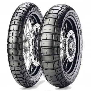 Popularny PIRELLI OPONA 110/80R18 SCORPION RALLY STR 58H TL M/C M+S PRZÓD DOT 07-08/2