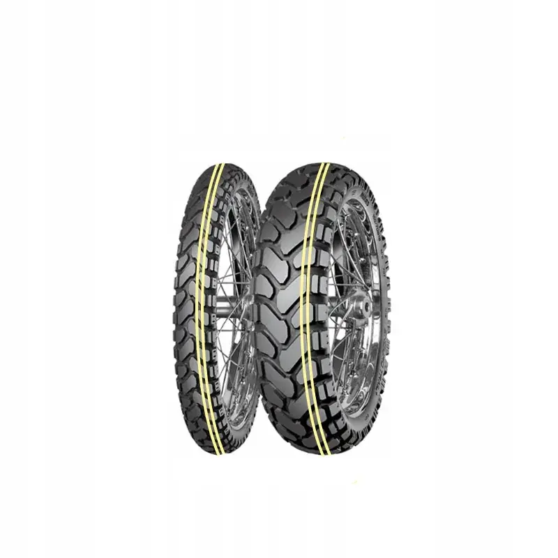 Tani MITAS OPONA 110/80B19 ENDURO TRAIL+ DAKAR (PODWÓJNY ŻÓŁTY PASEK) 59H M+S TL