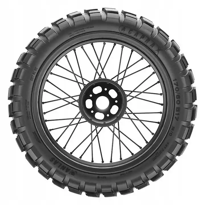 Oryginalny ANLAS OPONA 110/80B19 CAPRA X 59Q TL M/C M+S PRZÓD DOT 06/2024