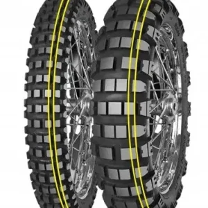 Promocja MITAS OPONA 110/80B19 ENDURO TRAIL XT+ DAKAR (PODWÓJNY ŻÓŁTY PASEK) 59T M+S