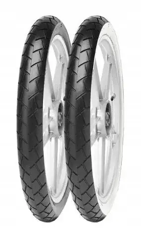 MITAS OPONA 2.25-17 MC 11 WW BIAŁY BOK 39J TT PRZÓD/TYŁ DOT 04/2024 Oferta limitowana