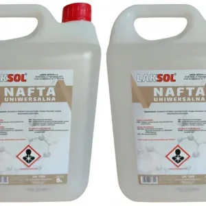 Autentyczny NAFTA UNIWERSALNA do czyszczenia piecyka, lampy naftowej 10L Laksol WYDAJNA