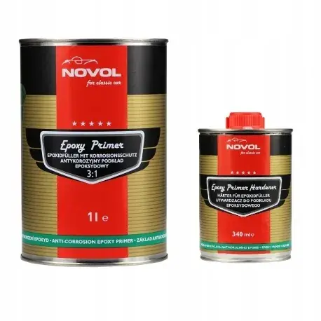 Zwrot pieniędzy Novol For Classic Car Epoxy Primer 1L 3:1 Epoksyd