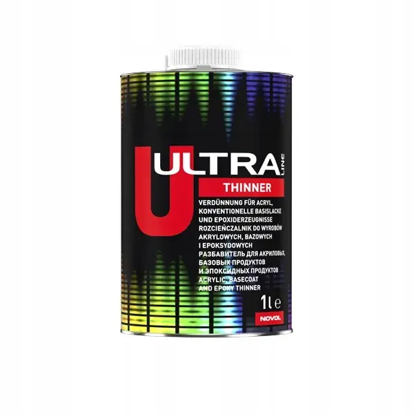 Nowość Novol Ultra Thinner - Rozcieńczalnik Akrylowy 1L
