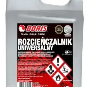 DORIS ROZPUSZCZALNIK UNIWERSALNY ROZCIEŃCZALNIK 5L Premium