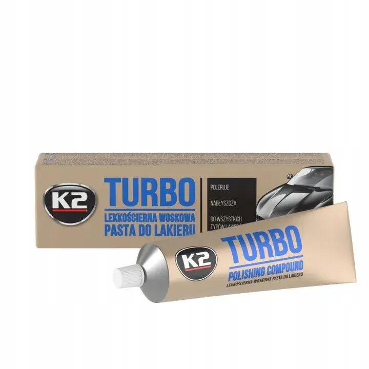 Oferta K2 TURBO TEMPO 120G K001 NABŁYSZCZAJĄCA PASTA POLERSKA DO LAKIERU