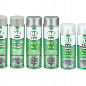 DUŻY ZESTAW DO REGENERACJI FELG SREBRNY BOLL SPRAY Rabat