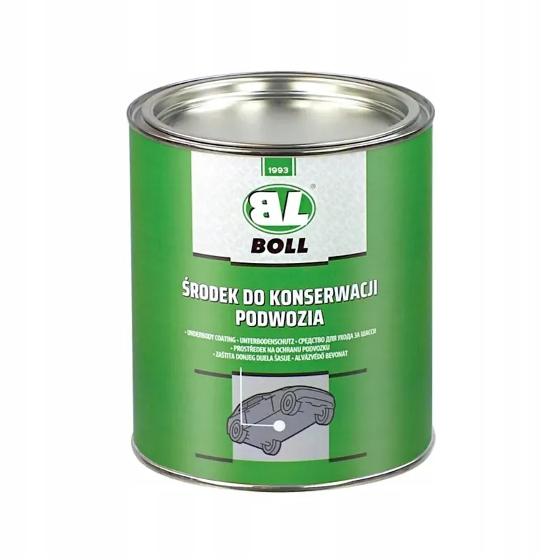 Środek konserwacji podwozia Boll czarny 1 kg Zwrot pieniędzy