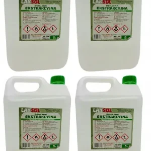 Benzyna ekstrakcyjna Laksol 5L x 4sztuki 20L Wyprzedaż