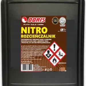 DORIS ROZPUSZCZALNIK ROZCIEŃCZALNIK NITRO 20L RADOM SUPER JAKOŚĆ Najlepsza cena