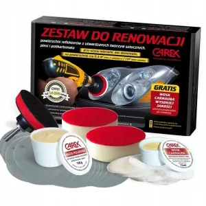 DUŻY ZESTAW DO RENOWACJI REGENERACJI REFLEKTORÓW Najlepsza cena