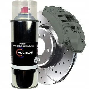 Popularny Farba w Sprayu do zacisków hamulcowych RAL 7039 Połysk