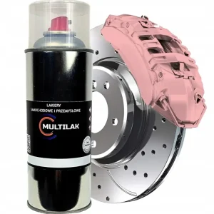 Farba w Sprayu do zacisków hamulcowych RAL 3015 Połysk Rabat