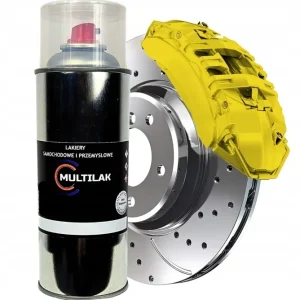 Premium Farba w Sprayu do zacisków hamulcowych RAL 1012 Połysk