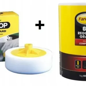 Wysoka jakość Farecla G3 Pasta Polerska Regular Grade 1kg+ Gąbka