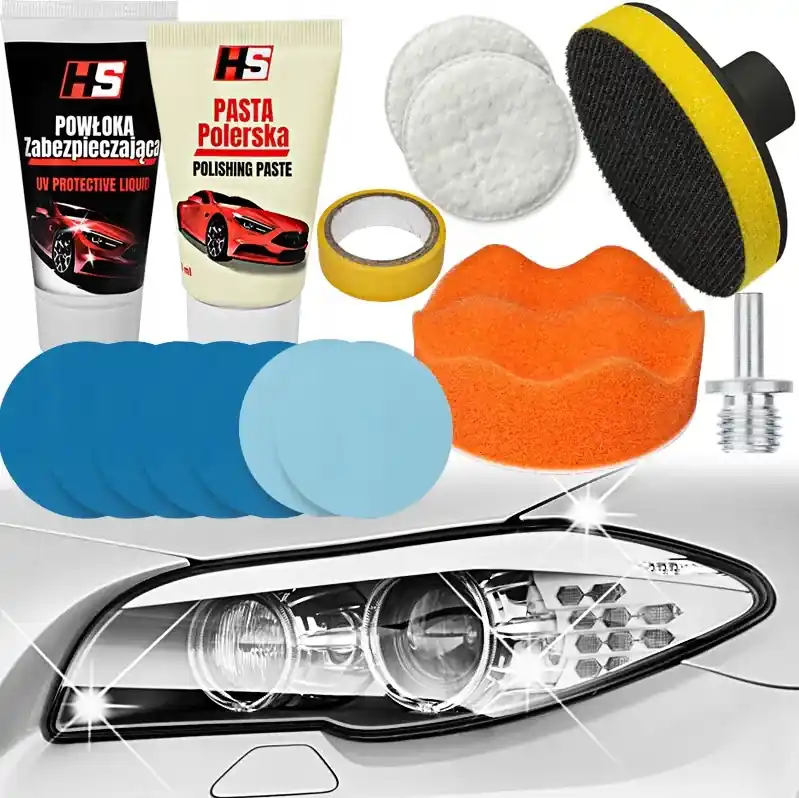 Zwrot pieniędzy ZESTAW DO RENOWACJI REFLEKTORÓW PASTA POWŁOKA