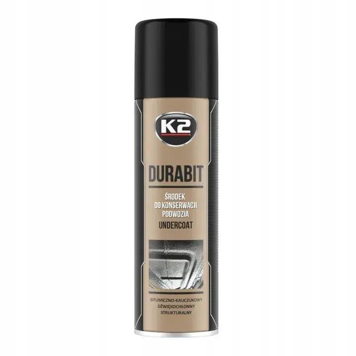 K2 DURABIT ŚRODEK DO KONSERWACJI PODWOZIA 500ML BITUM SPRAY L320 Darmowa dostawa