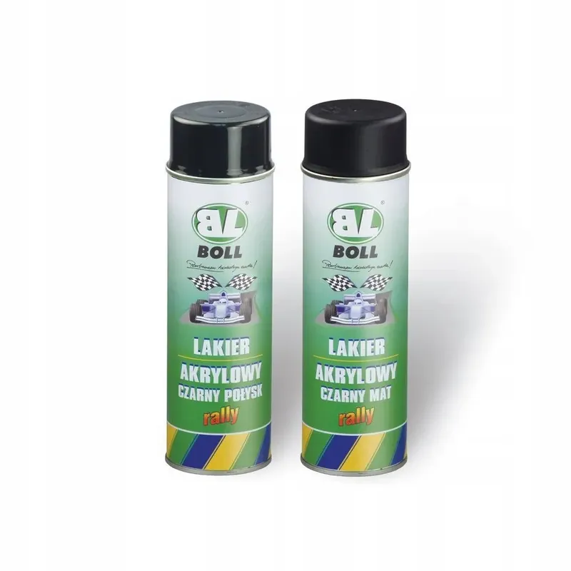 Najlepsza cena BOLL 001012 LAKIER AKRYLOWY CZARNY POŁYSK 500ml