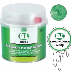 Tani BOLL SZPACHLA SZPACHLÓWKA Z WŁÓKNEM SZKLANYM + UTWARDZACZ 600g