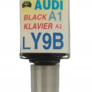 Autentyczny Zaprawka do rys 10ml AUDI SKODA VW LY9B BRILLANTSCHWARZ BLACK KLAVIER