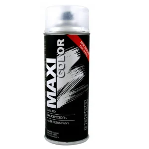 Darmowa dostawa LAKIER W SPRAYU DO PLASTIKU METALU BEZBARWNY MATOWY 400ML SPRAY