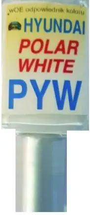Oryginalny Zaprawka lakier do rys 10ml KIA HYUNDAI PYW POLAR WHITE