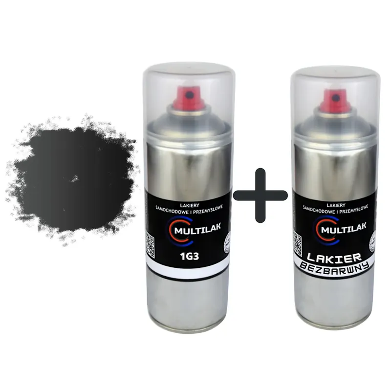 Zwrot pieniędzy Lakier spray Toyota 1G3 + Lakier KLAR