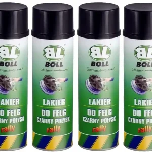 Zwrot pieniędzy BOLL LAKIER DO FELG W SPRAYU CZARNY POŁYSK 500ML 4 SZTUKI