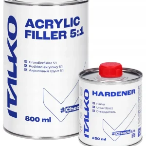 ITALKO podkład akrylowy CZARNY 1L 5:1 + utwardzacz Zamów teraz