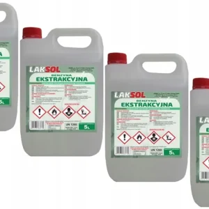 BENZYNA EKSTRAKCYJNA 4x5L ROZCIEŃCZALNIK 20L Odtłuszczacz Jakość Laksol PL Wysoka jakość