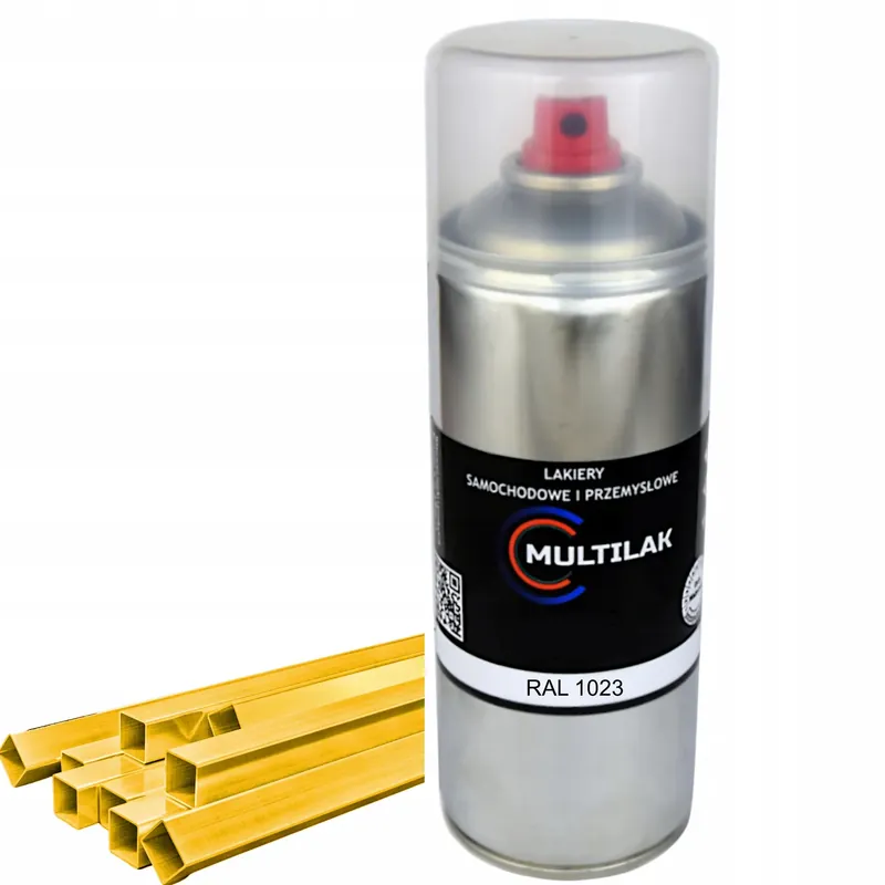 Oferta Lakier farba w sprayu do aluminium RAL 1023 Mat