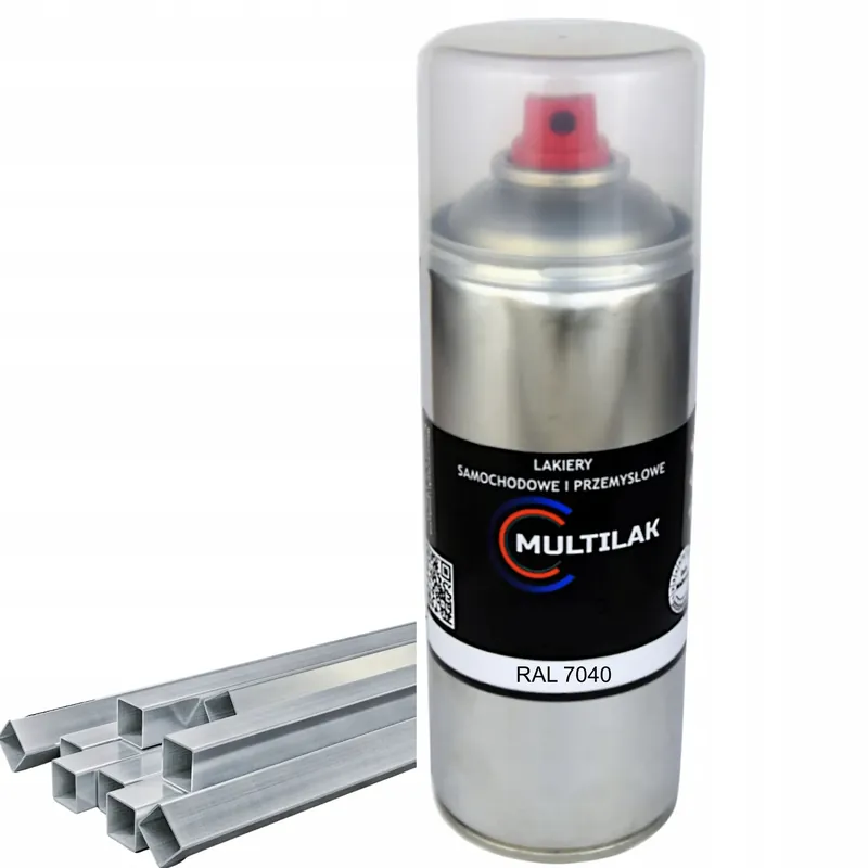 Lakier farba w sprayu do aluminium RAL 7040 Mat Ostatnia szansa