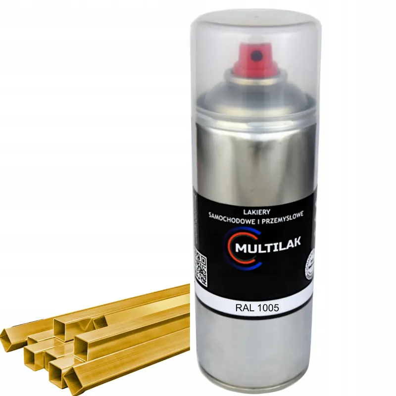 Bezpieczna płatność Lakier farba w sprayu do aluminium RAL 1005 Mat