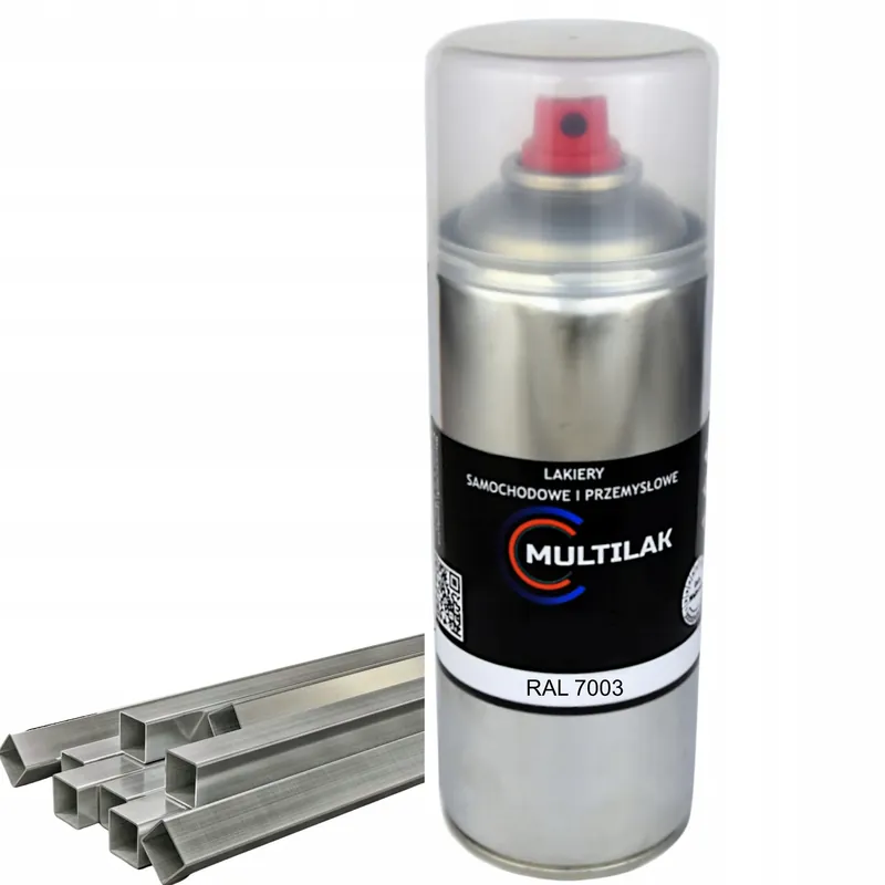 Lakier farba w sprayu do aluminium RAL 7003 Mat Oryginalny