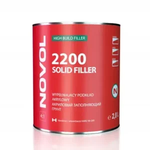 Novol Solid Filler 2200 Podkład Akr. Czarny 3,5L Promocja
