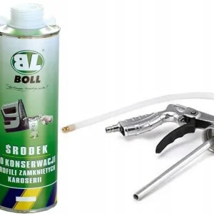 BOLL ZESTAW DO KONSERWACJI PROFILI BIAŁY 1L 2 SZTUKI + PISTOLET MASNER Ekspresowa dostawa